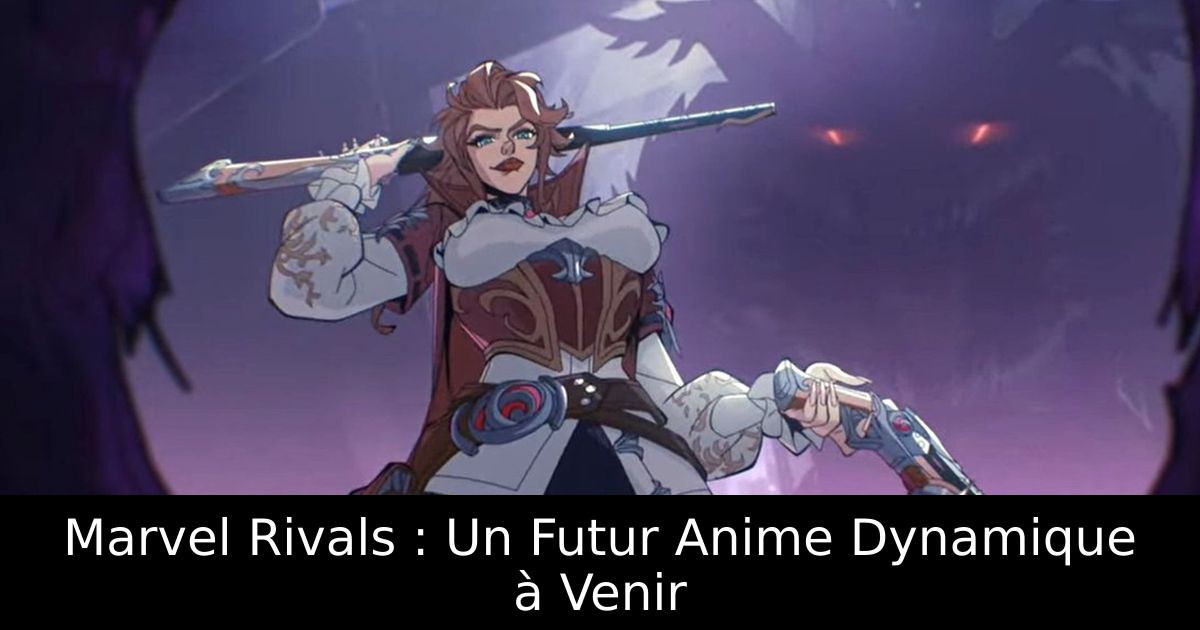 Marvel Rivals : Un Futur Anime Dynamique à Venir