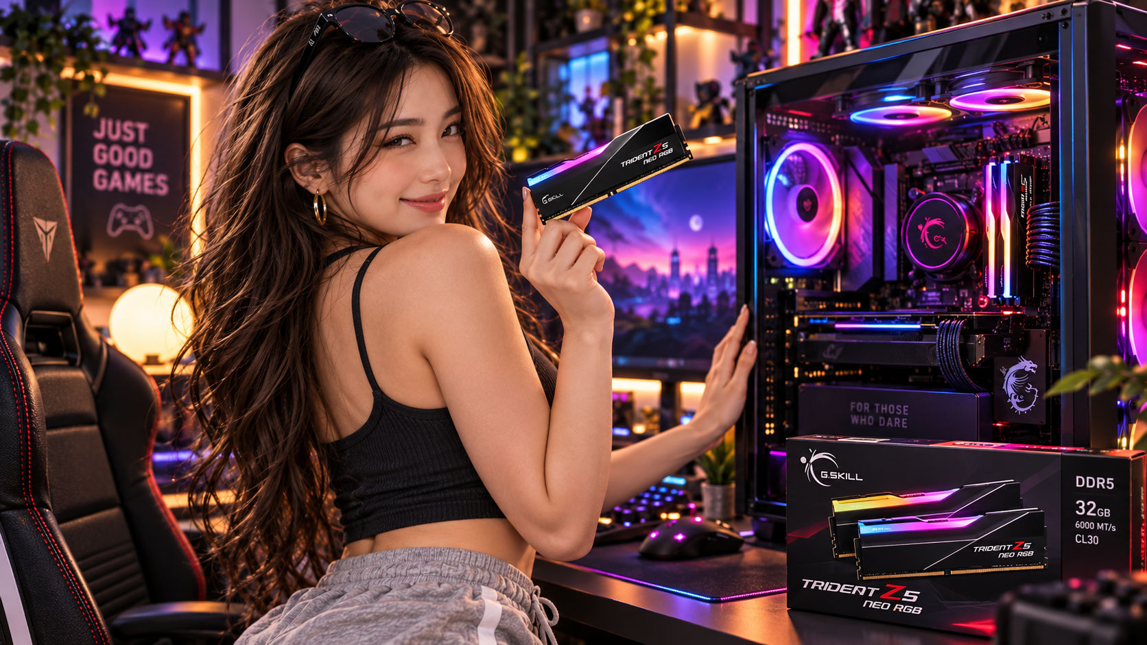 G.Skill Trident Z5 Neo RGB DDR5 32 Go 6000 CL30 : avis et performances