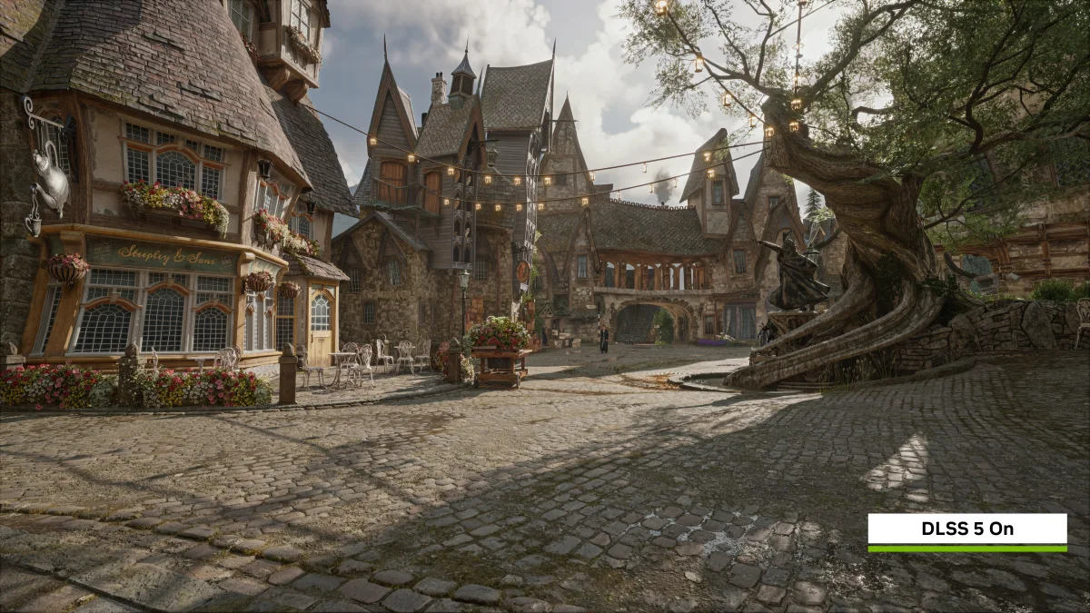Hogwarts Legacy : le DLSS 5 arrive le 5 novembre, avec un rendu ajusté par Avalanche