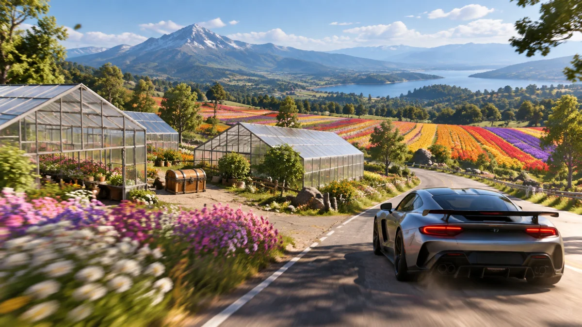 Forza Horizon 6 : où trouver le coffre au trésor de Hokubo à Shikisai-no-oka