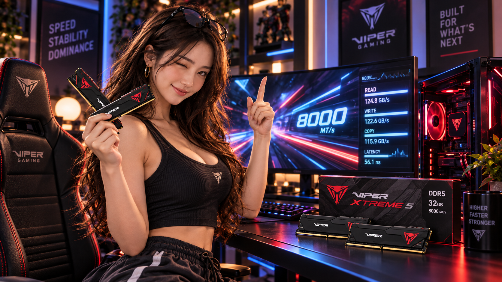 Patriot Viper Xtreme 5 DDR5 32 Go 8000 : avis, intérêt réel en jeu
