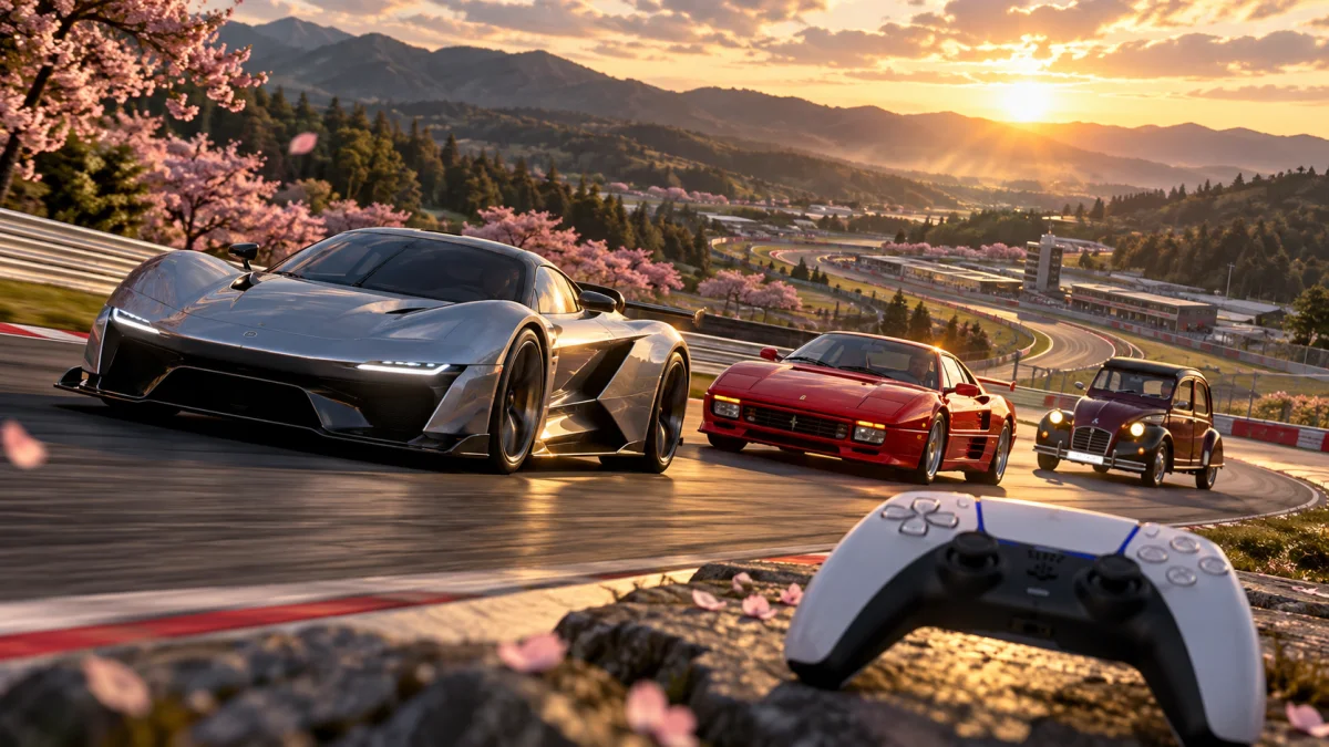 Gran Turismo 7 Spec IV Partie 1 : 6 voitures, Sugo et la DualSense collector dévoilés
