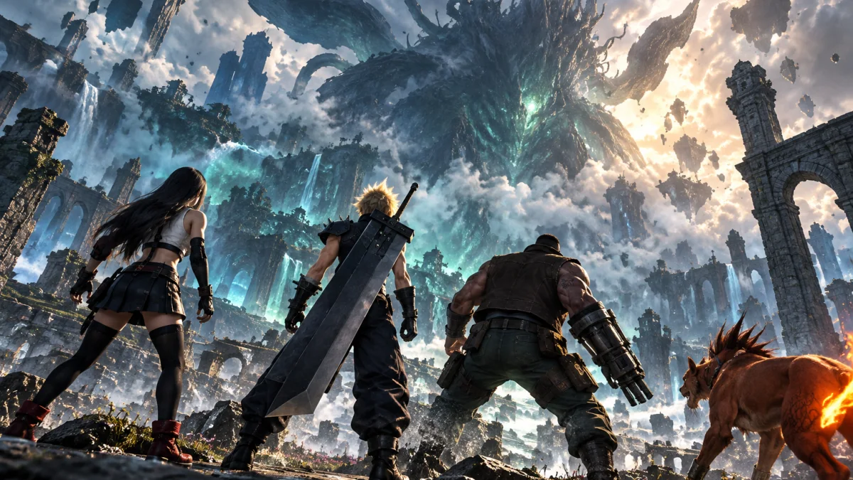 Final Fantasy VII Revelation : aperçu du début et combat de boss, ce que l’on sait
