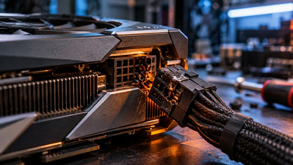 Nvidia : 7 cartes graphiques aux connecteurs fondus en 48 heures, un réparateur chinois alerte