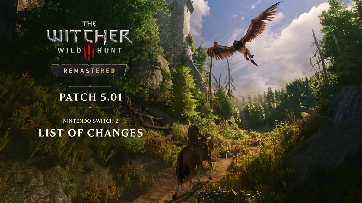 The Witcher 3 Remastered sur Switch 2 : patch 5.01, améliorations graphiques et correctifs