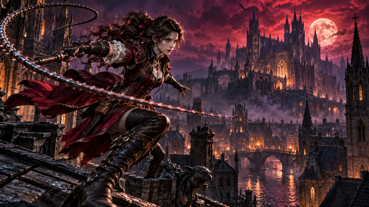 Castlevania: Belmont’s Curse est sorti : 7 armes, cartes Arcana et secrets à découvrir