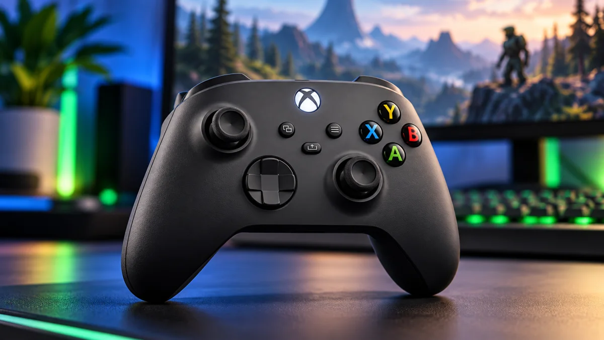 Manette Xbox Carbon Black sur Amazon : une offre correcte pour PC et Xbox