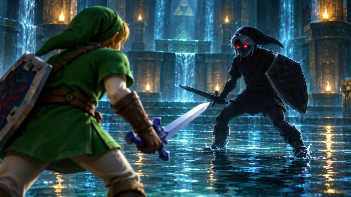 Zelda Ocarina of Time Remake : Dark Link surgit dans une nouvelle vidéo Nintendo