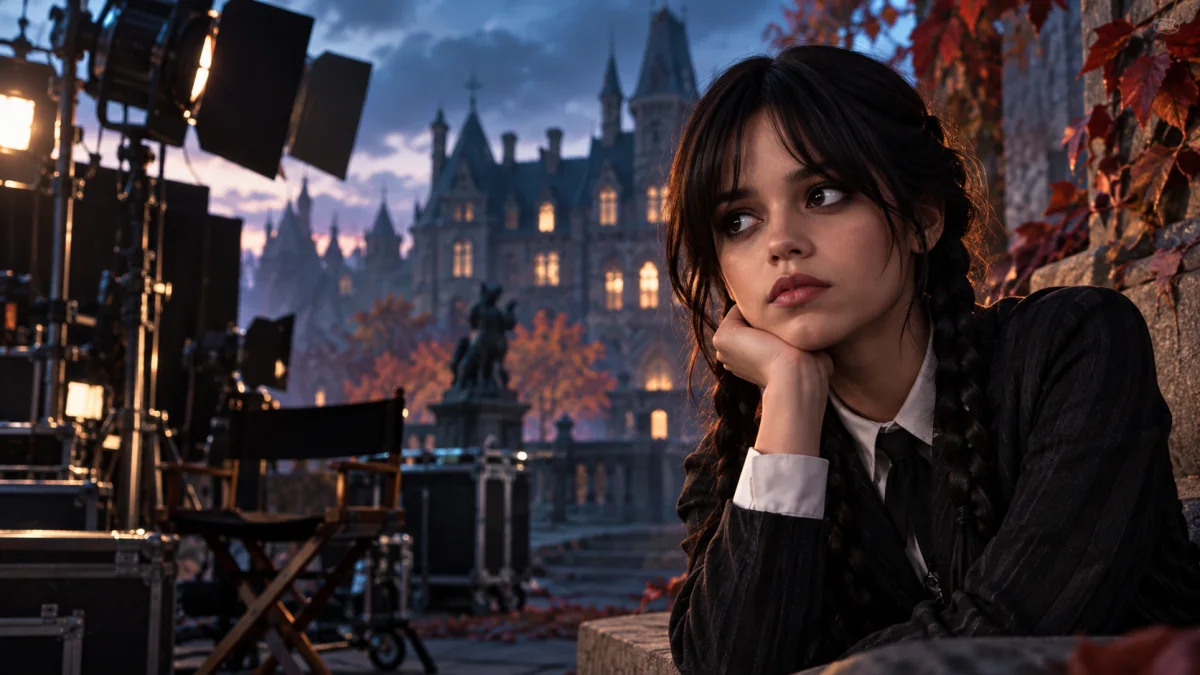 Mercredi : Jenna Ortega envisage une pause télé après la série, mais pas tout de suite