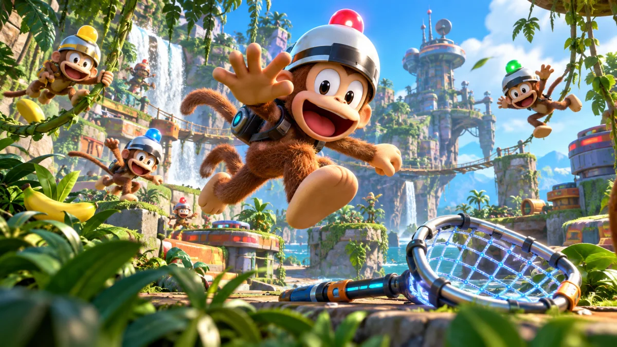 Ape Escape de retour ? Evening Star, le studio lié à Sonic Mania, serait aux commandes