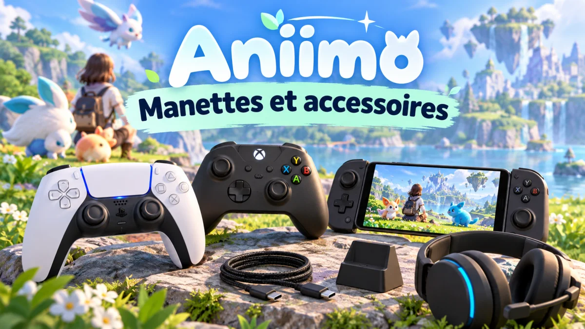 Aniimo : meilleures manettes et accessoires pour PC, PS5, Xbox et mobile