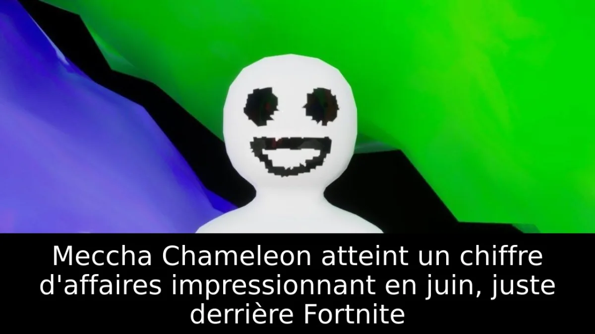 Meccha Chameleon atteint un chiffre d'affaires impressionnant en juin, juste derrière Fortnite