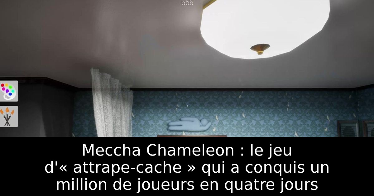 Meccha Chameleon : le jeu d'« attrape-cache » qui a conquis un million de joueurs en quatre jours