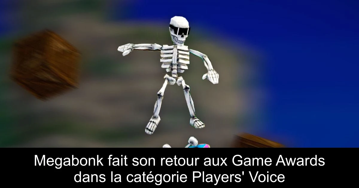 Megabonk fait son retour aux Game Awards dans la catégorie Players' Voice