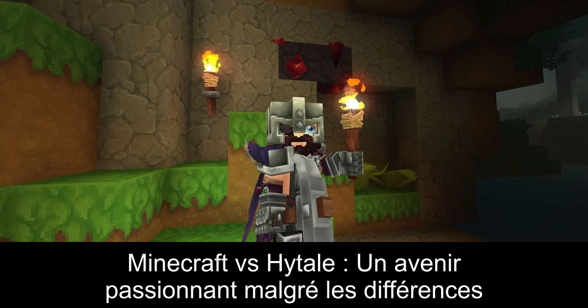Minecraft vs Hytale : Un avenir passionnant malgré les différences