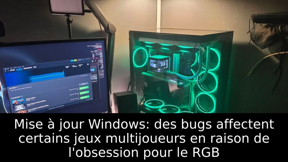 Mise à jour Windows: des bugs affectent certains jeux multijoueurs en raison de l'obsession pour le RGB