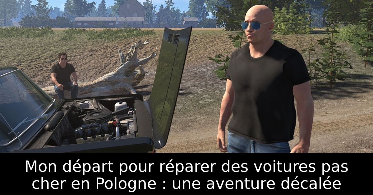 Mon départ pour réparer des voitures pas cher en Pologne : une aventure décalée