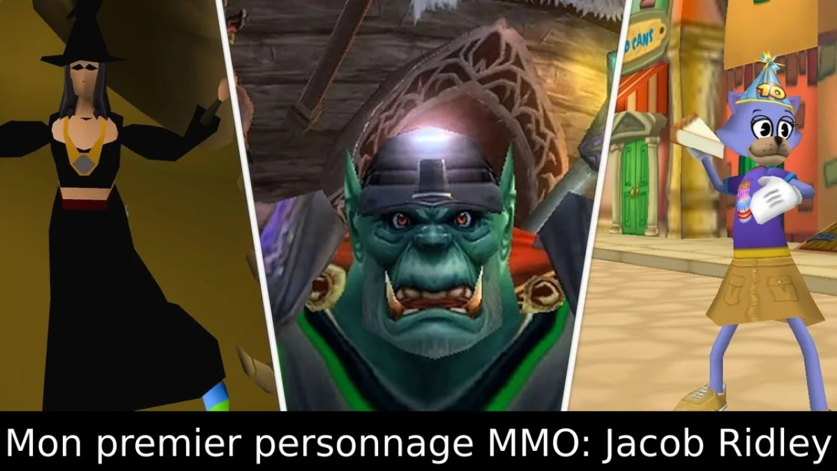 Mon premier personnage MMO: Jacob Ridley