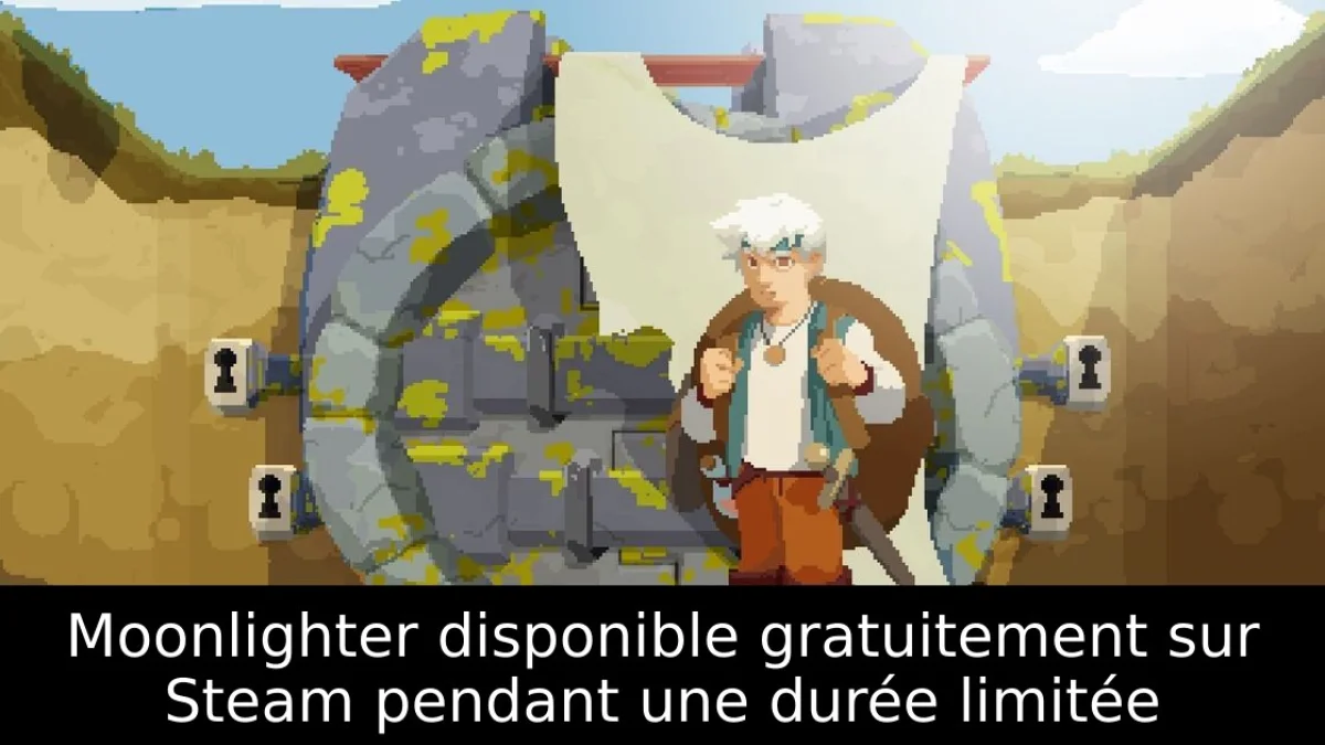 Moonlighter disponible gratuitement sur Steam pendant une durée limitée