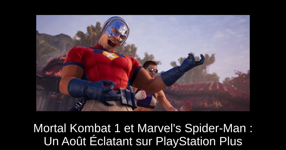Mortal Kombat 1 et Marvel's Spider-Man : Un Août Éclatant sur PlayStation Plus