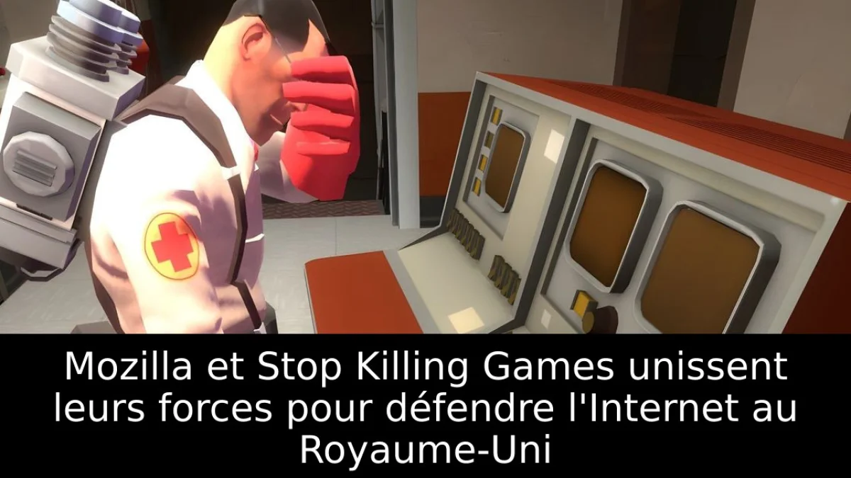 Mozilla et Stop Killing Games unissent leurs forces pour défendre l'Internet au Royaume-Uni
