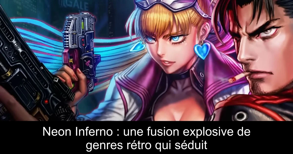 Neon Inferno : une fusion explosive de genres rétro qui séduit