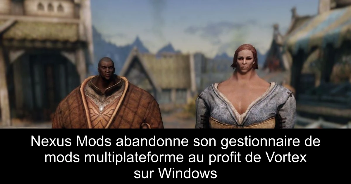Nexus Mods abandonne son gestionnaire de mods multiplateforme au profit de Vortex sur Windows