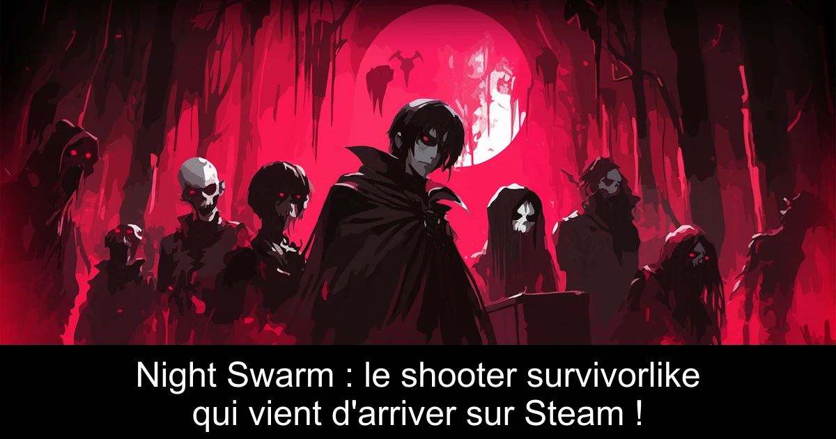 Night Swarm : le shooter survivorlike qui vient d'arriver sur Steam !