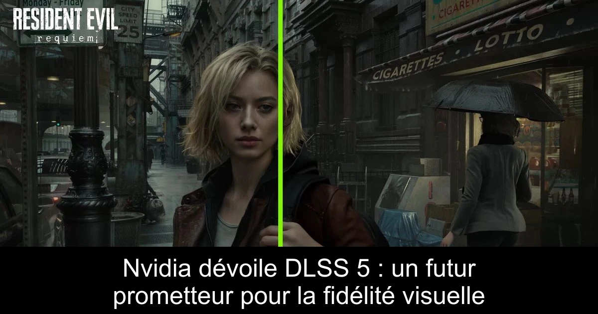 Nvidia dévoile DLSS 5 : un futur prometteur pour la fidélité visuelle