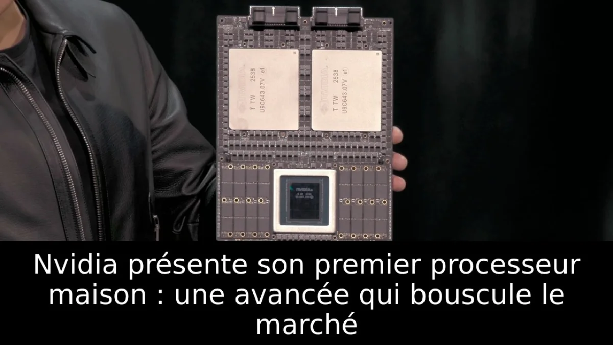 Nvidia présente son premier processeur maison : une avancée qui bouscule le marché
