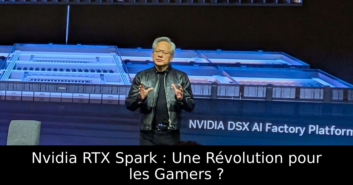 Nvidia RTX Spark : Une Révolution pour les Gamers ?