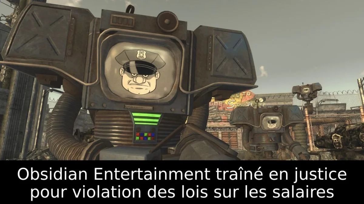 Obsidian Entertainment traîné en justice pour violation des lois sur les salaires
