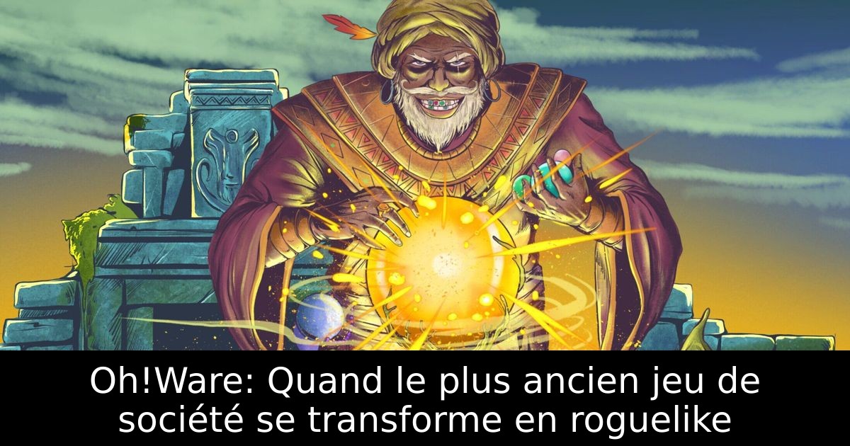 Oh!Ware: Quand le plus ancien jeu de société se transforme en roguelike