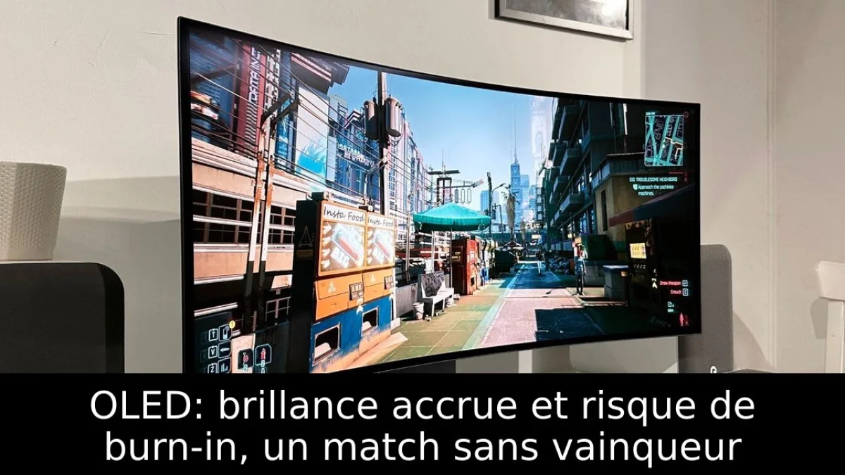 OLED: brillance accrue et risque de burn-in, un match sans vainqueur