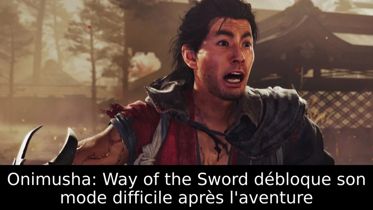 Onimusha: Way of the Sword débloque son mode difficile après l'aventure