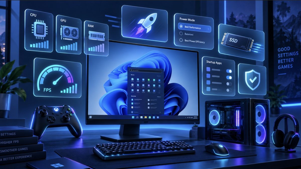 Optimiser Windows 11 pour le gaming sans logiciel miracle