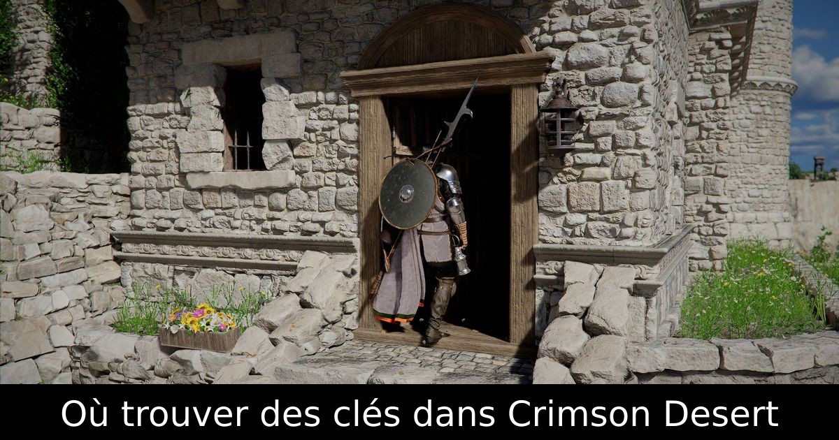 Où trouver des clés dans Crimson Desert