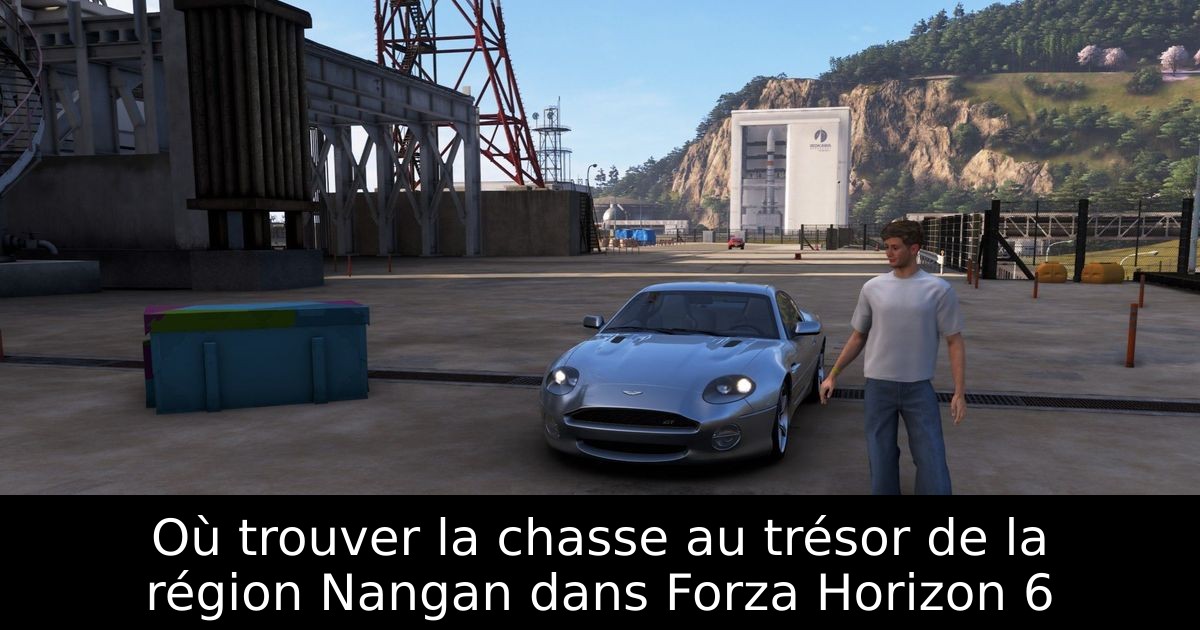 Où trouver la chasse au trésor de la région Nangan dans Forza Horizon 6