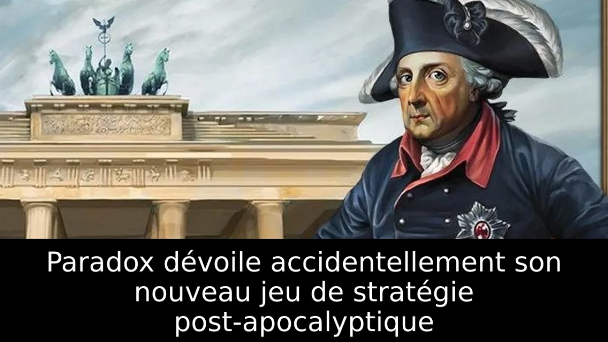 Paradox dévoile accidentellement son nouveau jeu de stratégie post-apocalyptique