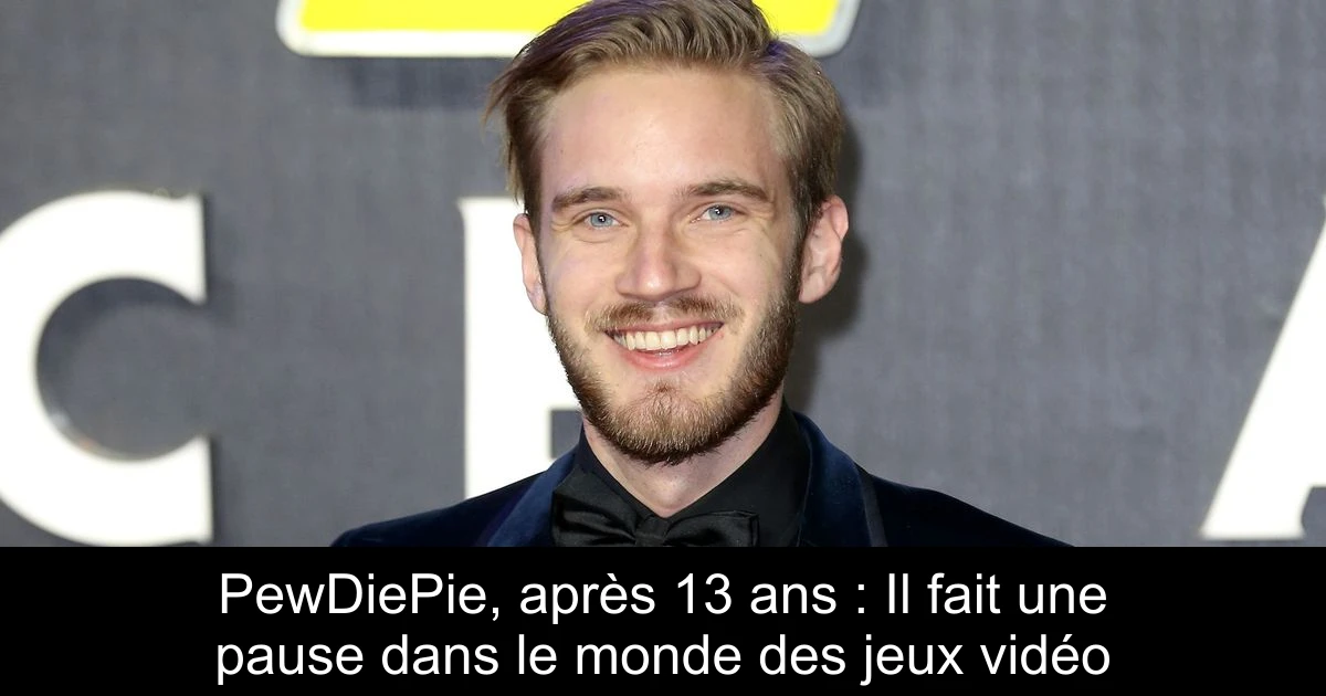 PewDiePie, après 13 ans : Il fait une pause dans le monde des jeux vidéo