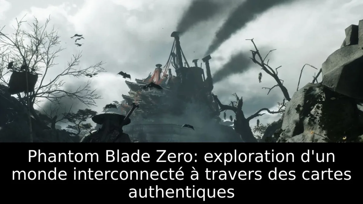 Phantom Blade Zero: exploration d'un monde interconnecté à travers des cartes authentiques