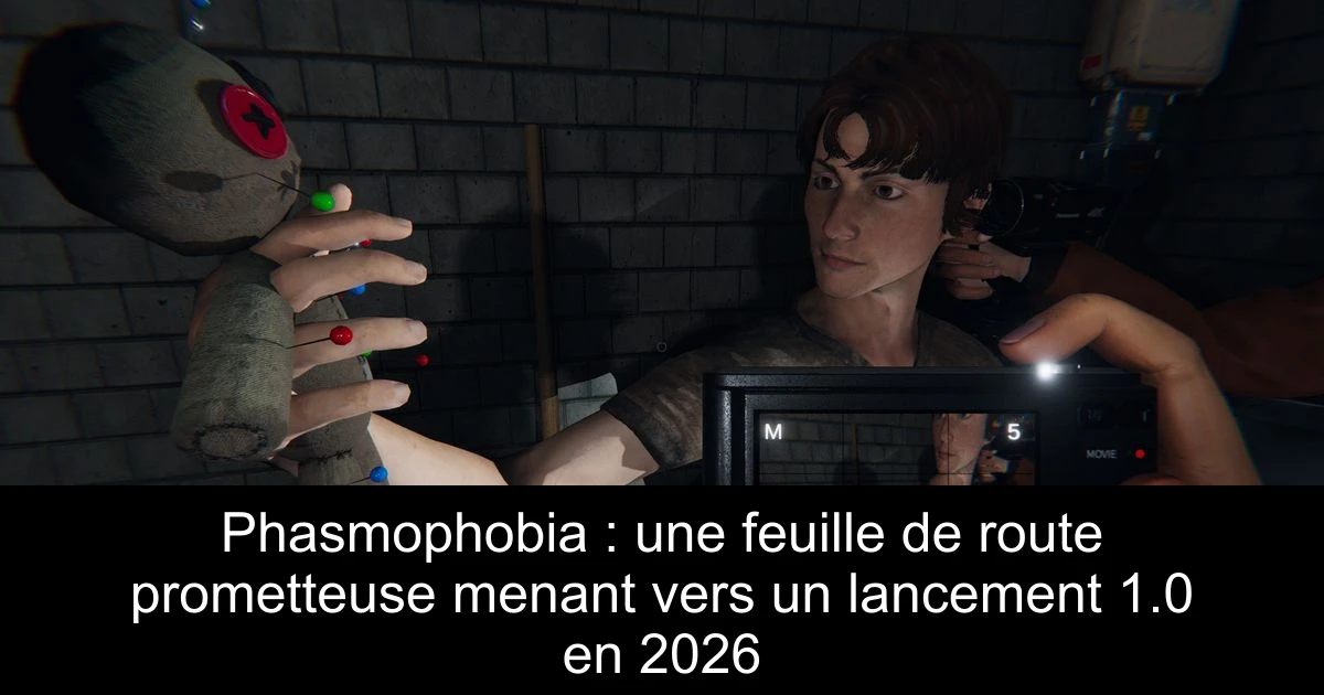Phasmophobia : une feuille de route prometteuse menant vers un lancement 1.0 en 2026