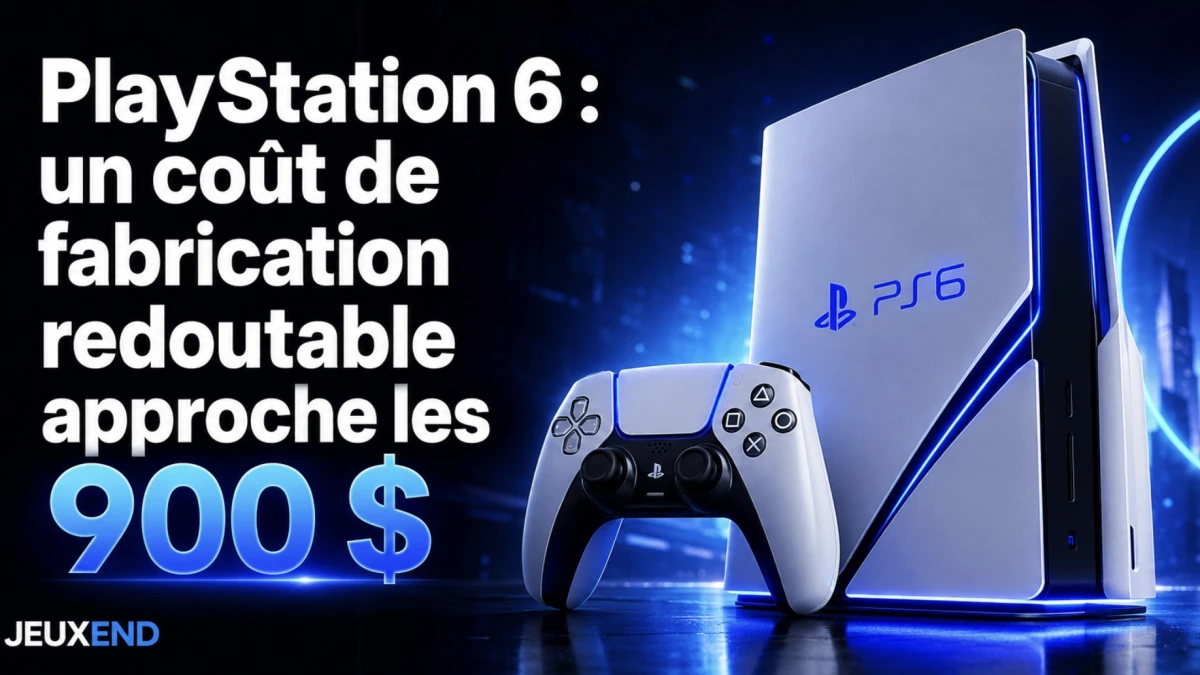 PlayStation 6 : son coût en composants pourrait approcher les 960 $