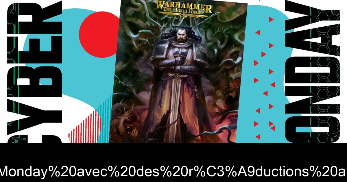 Plongez dans l'univers grimdark de Warhammer ce Cyber Monday avec des réductions allant jusqu'à 82% sur les romans et les audiobooks
