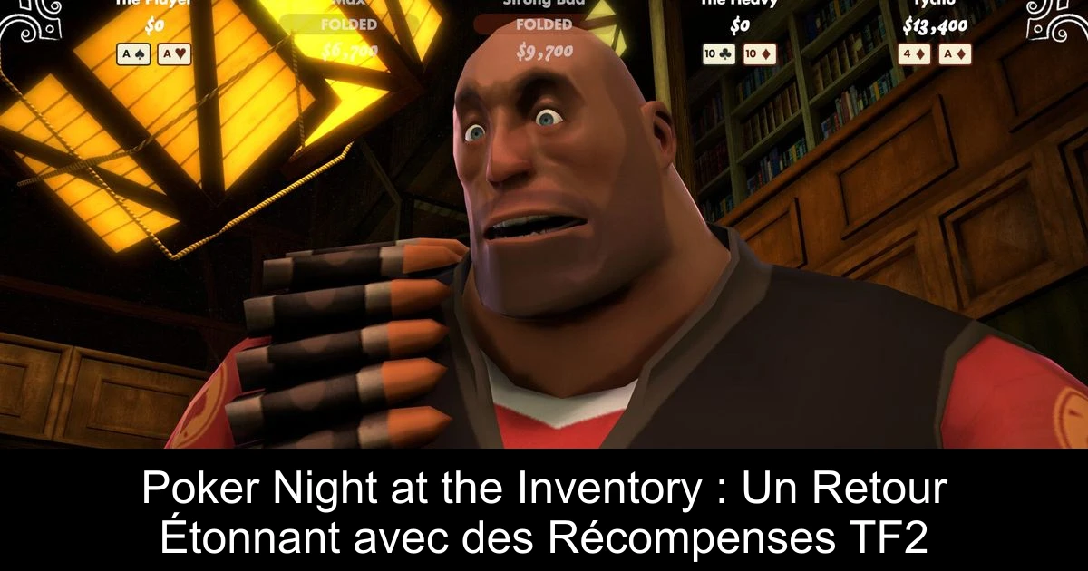 Poker Night at the Inventory : Un Retour Étonnant avec des Récompenses TF2