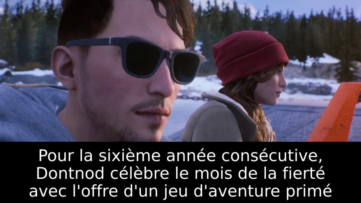 Pour la sixième année consécutive, Dontnod célèbre le mois de la fierté avec l'offre d'un jeu d'aventure primé