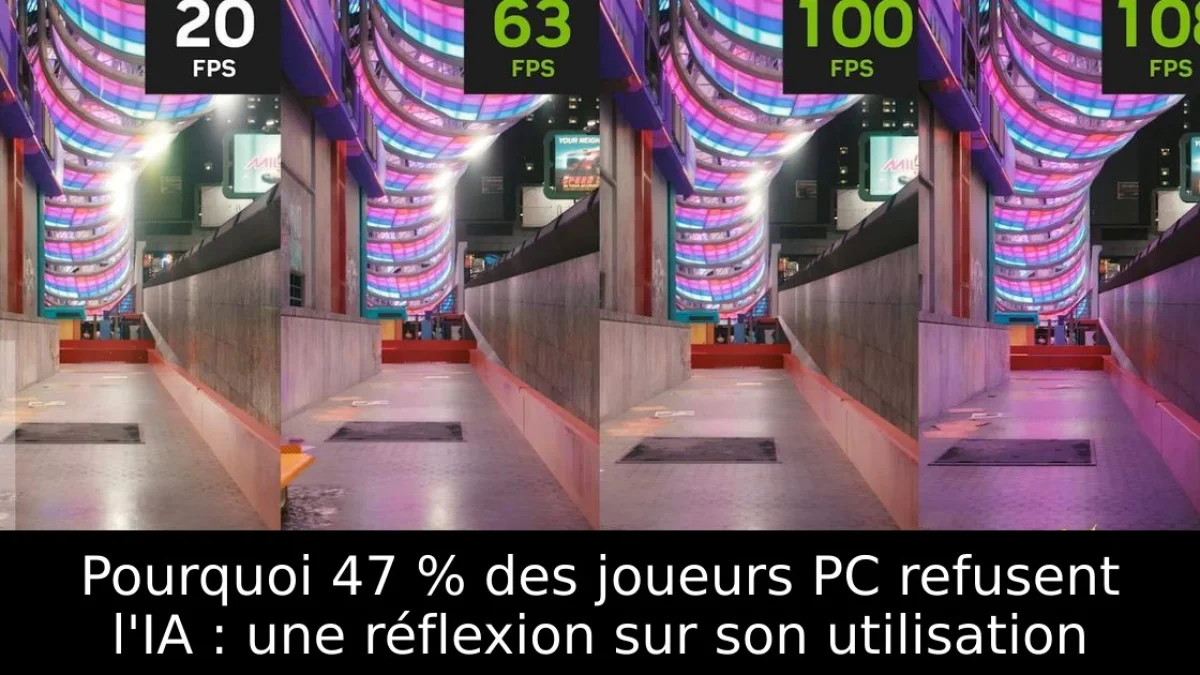 Pourquoi 47 % des joueurs PC refusent l'IA : une réflexion sur son utilisation