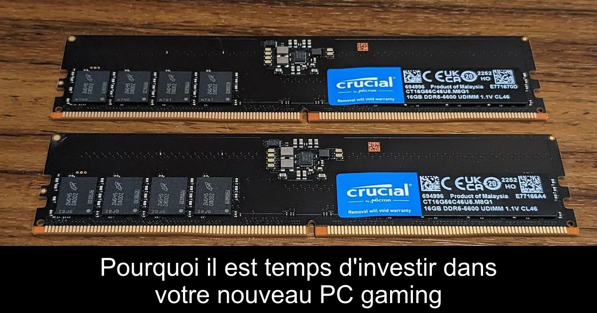 Pourquoi il est temps d'investir dans votre nouveau PC gaming