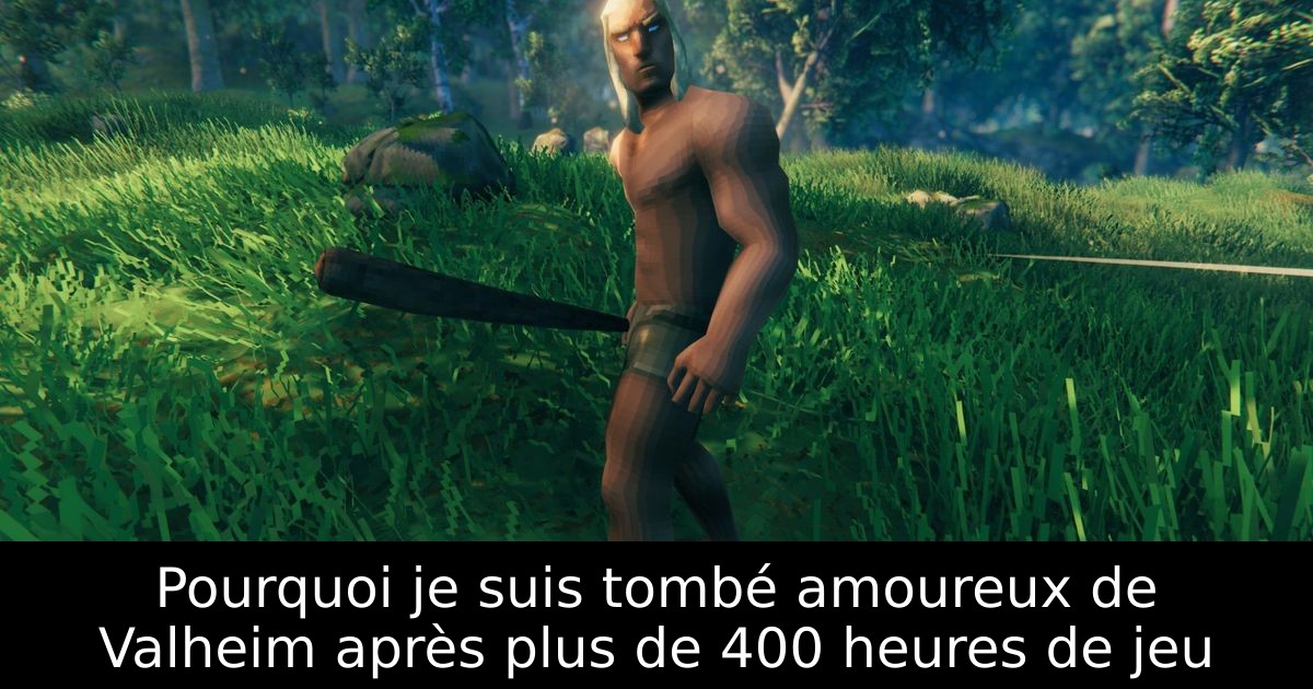 Pourquoi je suis tombé amoureux de Valheim après plus de 400 heures de jeu