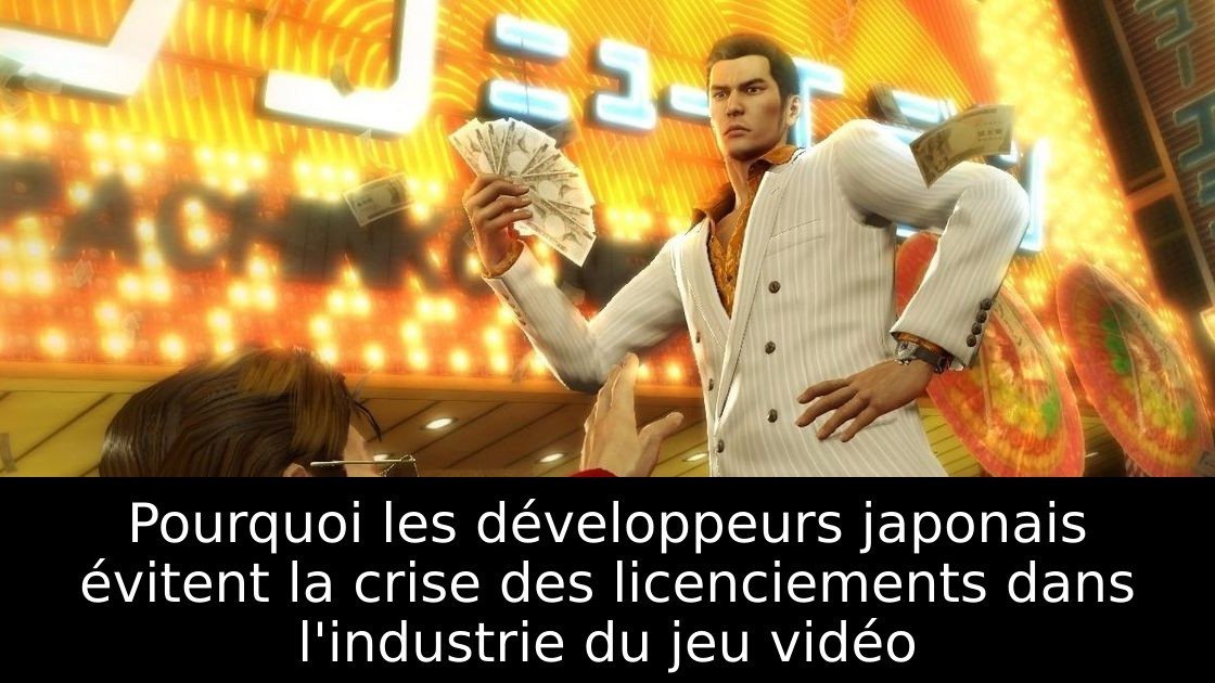 Pourquoi les développeurs japonais évitent la crise des licenciements dans l'industrie du jeu vidéo